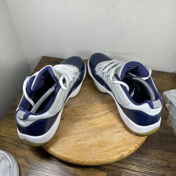 Air Jordan 11 Retro Low Shoes Mens Size 10.5 Concord 528895-007 Patent main image 4